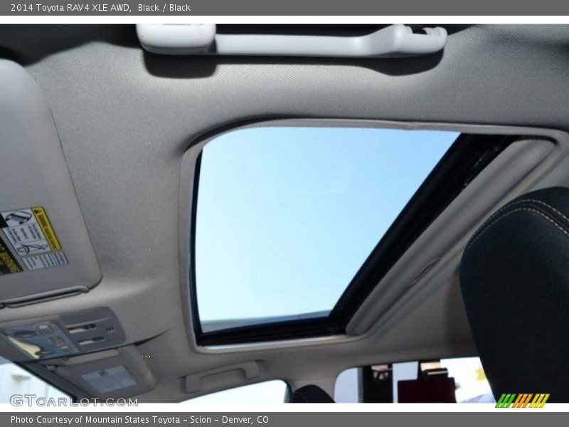 Black / Black 2014 Toyota RAV4 XLE AWD