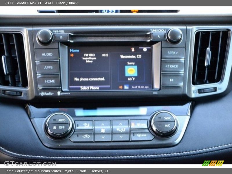 Black / Black 2014 Toyota RAV4 XLE AWD