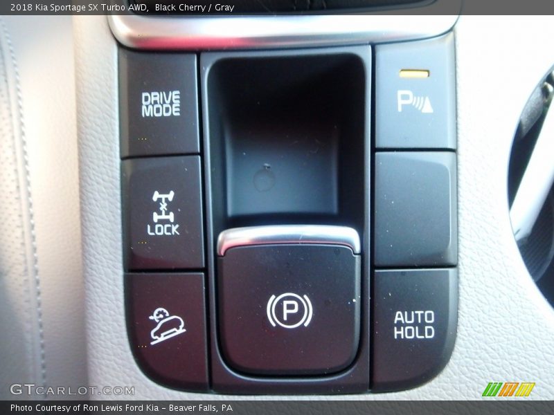 Black Cherry / Gray 2018 Kia Sportage SX Turbo AWD