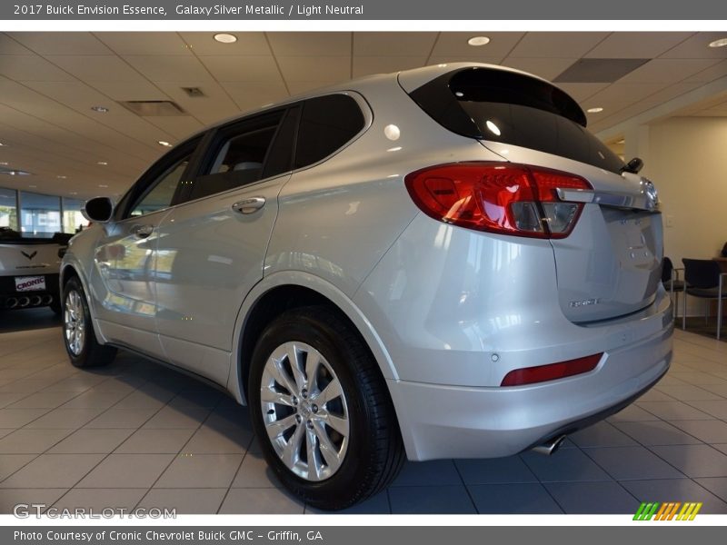 Galaxy Silver Metallic / Light Neutral 2017 Buick Envision Essence