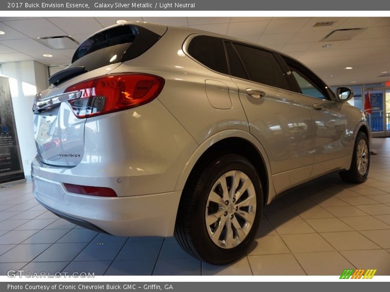 Galaxy Silver Metallic / Light Neutral 2017 Buick Envision Essence