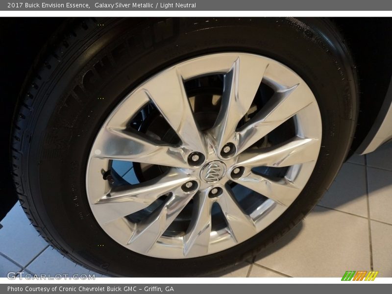 Galaxy Silver Metallic / Light Neutral 2017 Buick Envision Essence