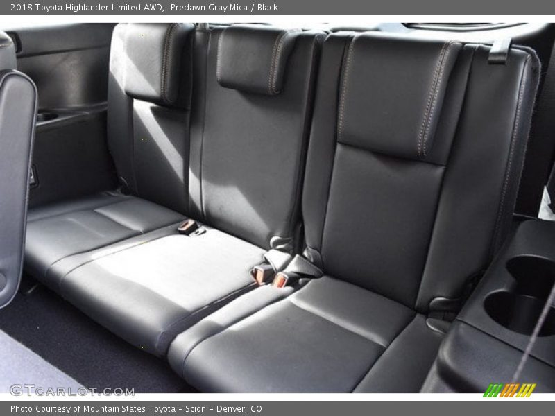 Predawn Gray Mica / Black 2018 Toyota Highlander Limited AWD