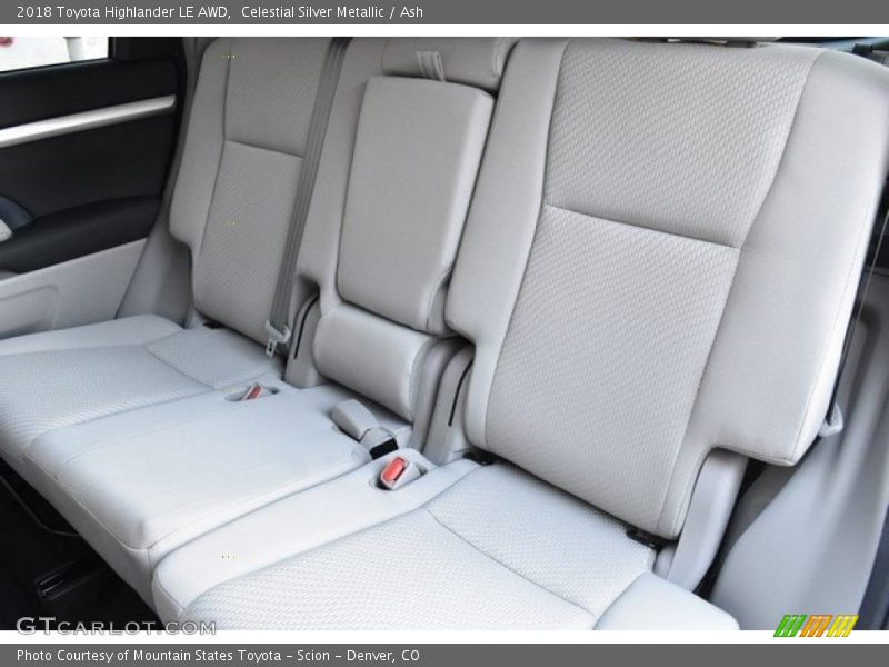 Celestial Silver Metallic / Ash 2018 Toyota Highlander LE AWD