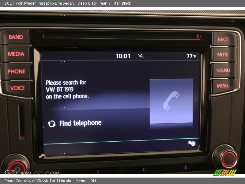 Deep Black Pearl / Titan Black 2017 Volkswagen Passat R-Line Sedan