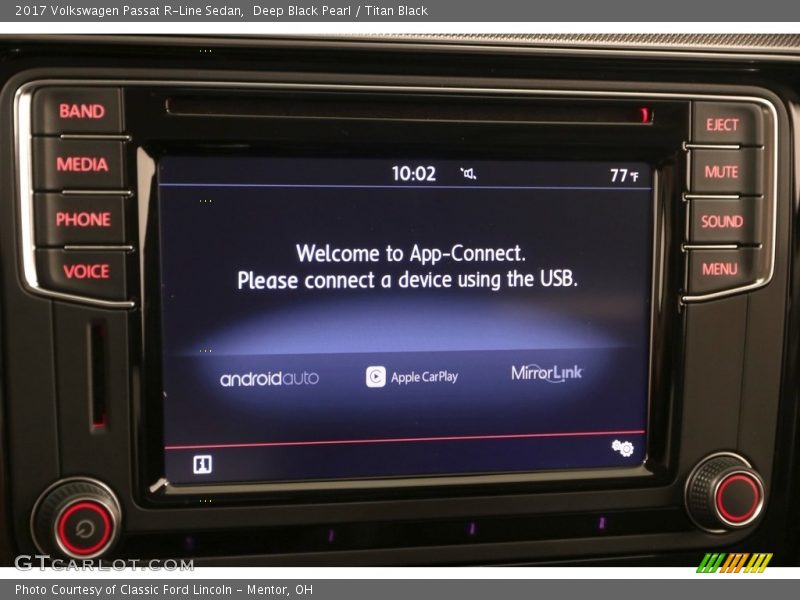 Deep Black Pearl / Titan Black 2017 Volkswagen Passat R-Line Sedan