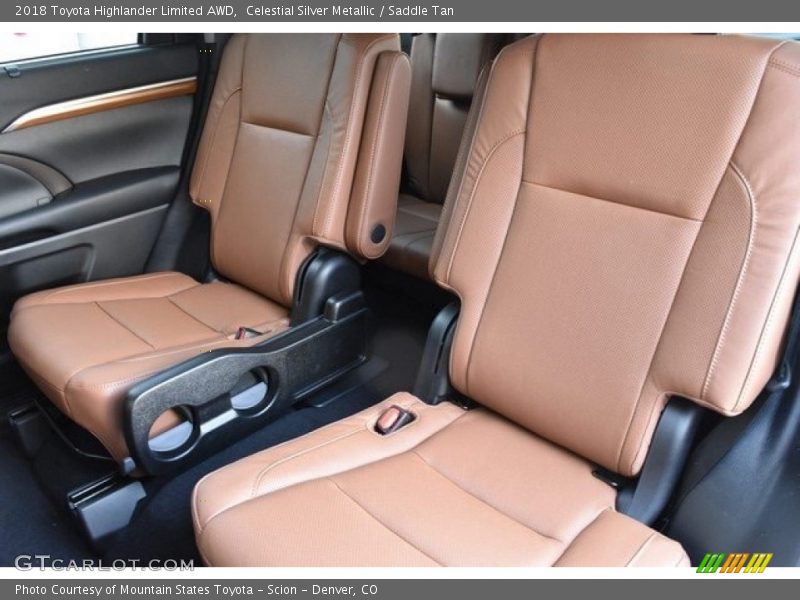 Celestial Silver Metallic / Saddle Tan 2018 Toyota Highlander Limited AWD
