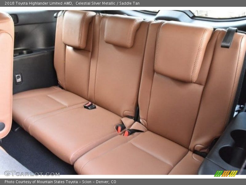 Celestial Silver Metallic / Saddle Tan 2018 Toyota Highlander Limited AWD