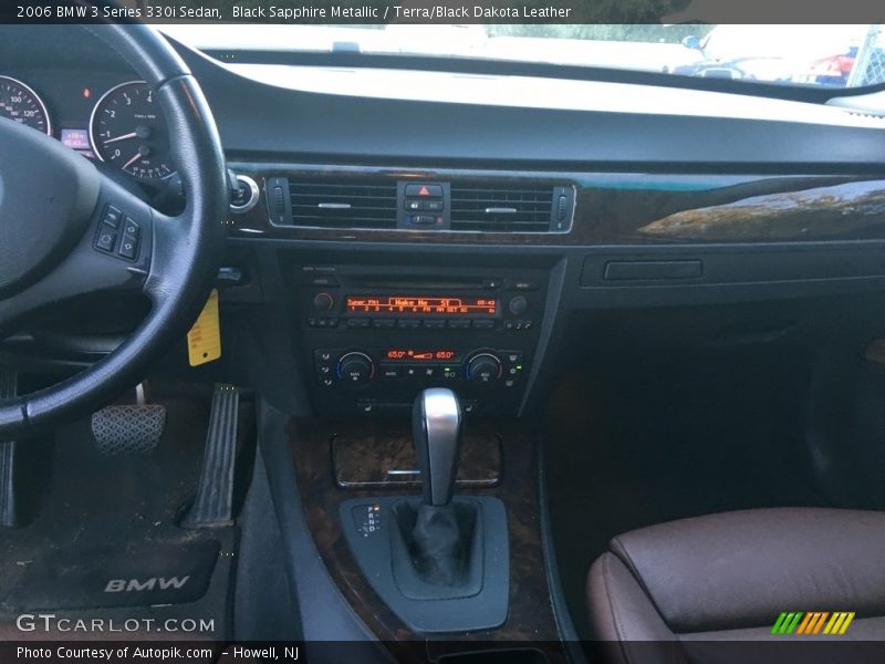 Black Sapphire Metallic / Terra/Black Dakota Leather 2006 BMW 3 Series 330i Sedan