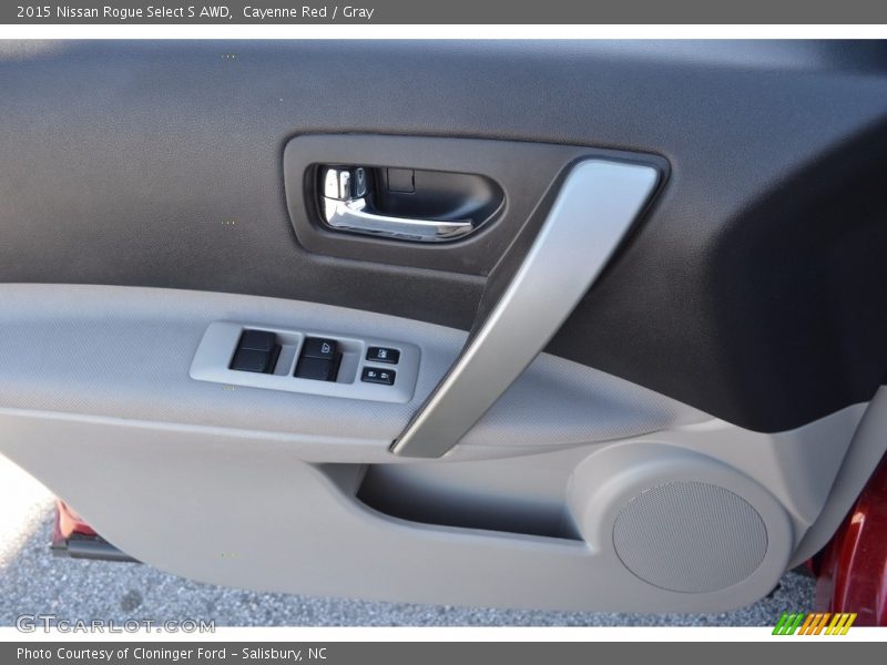 Cayenne Red / Gray 2015 Nissan Rogue Select S AWD