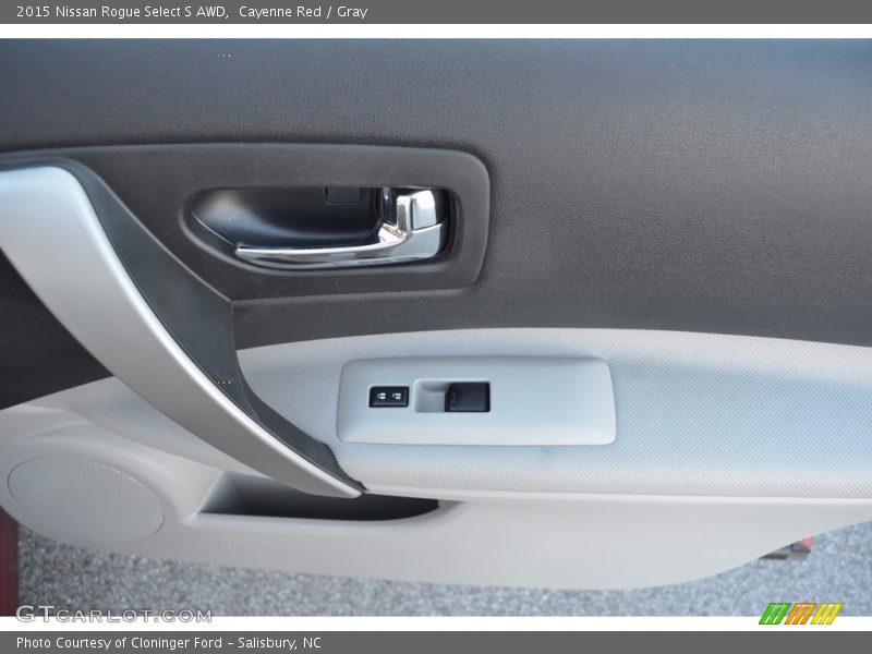 Cayenne Red / Gray 2015 Nissan Rogue Select S AWD