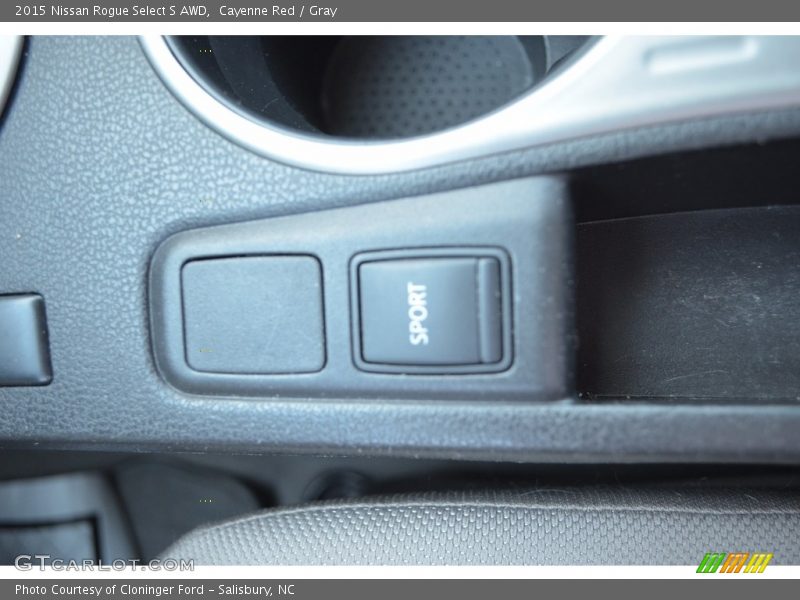 Cayenne Red / Gray 2015 Nissan Rogue Select S AWD