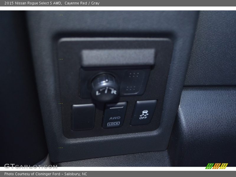 Cayenne Red / Gray 2015 Nissan Rogue Select S AWD