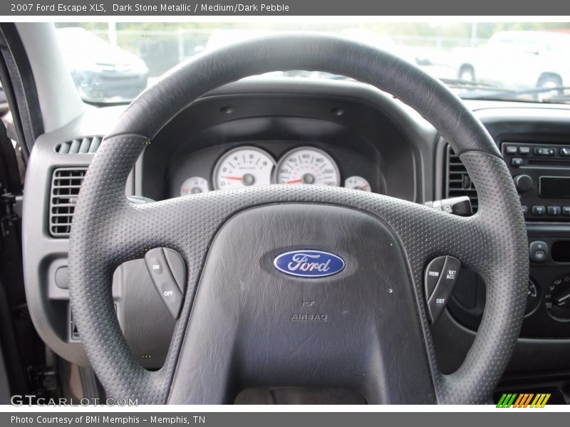 Dark Stone Metallic / Medium/Dark Pebble 2007 Ford Escape XLS