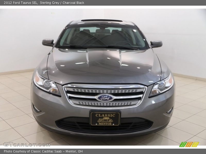 Sterling Grey / Charcoal Black 2012 Ford Taurus SEL