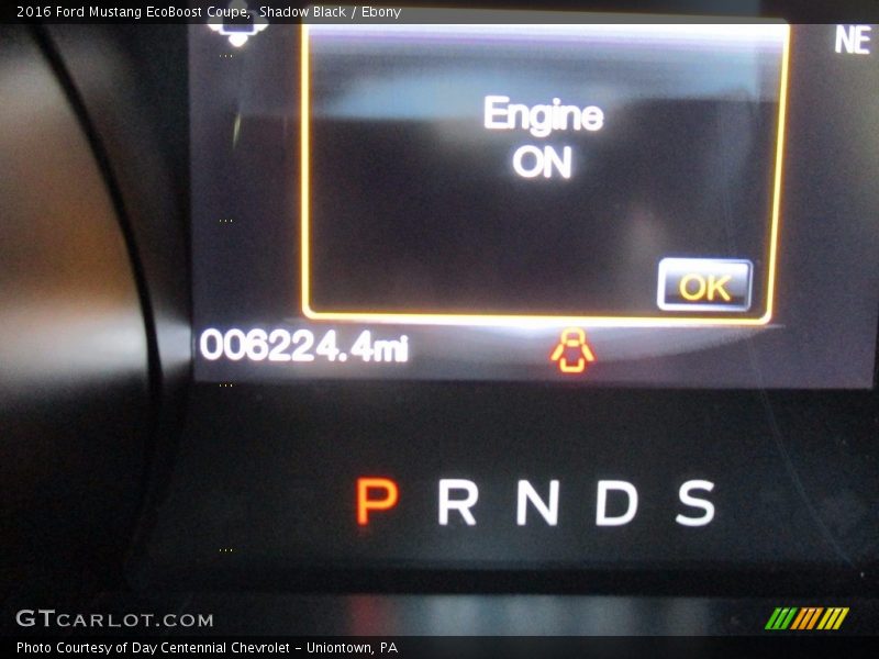 Shadow Black / Ebony 2016 Ford Mustang EcoBoost Coupe
