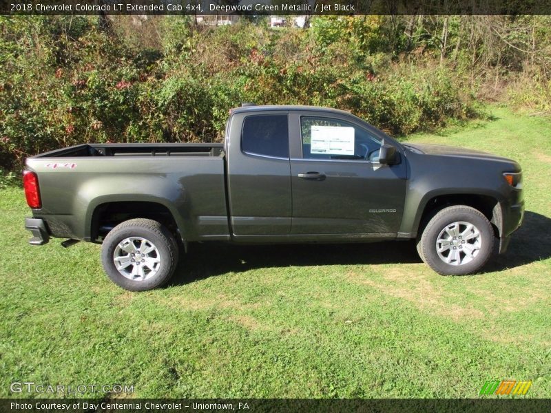  2018 Colorado LT Extended Cab 4x4 Deepwood Green Metallic