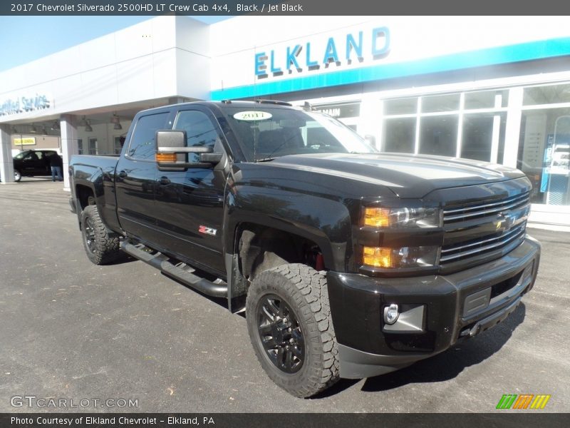 Black / Jet Black 2017 Chevrolet Silverado 2500HD LT Crew Cab 4x4