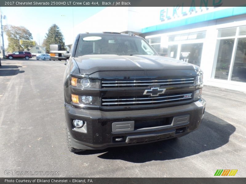 Black / Jet Black 2017 Chevrolet Silverado 2500HD LT Crew Cab 4x4