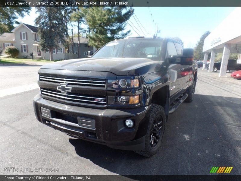 Black / Jet Black 2017 Chevrolet Silverado 2500HD LT Crew Cab 4x4