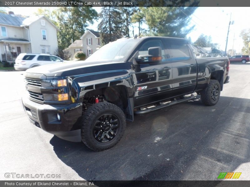Black / Jet Black 2017 Chevrolet Silverado 2500HD LT Crew Cab 4x4