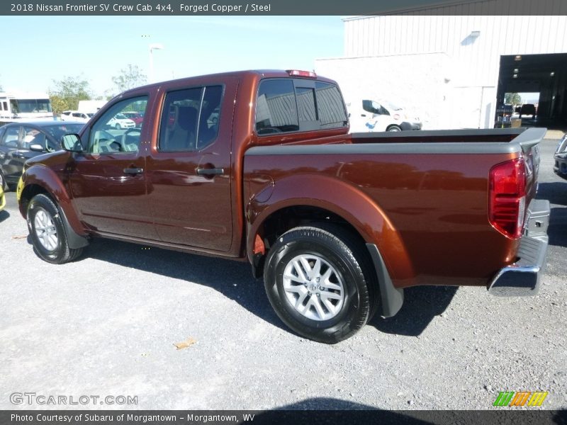 Forged Copper / Steel 2018 Nissan Frontier SV Crew Cab 4x4