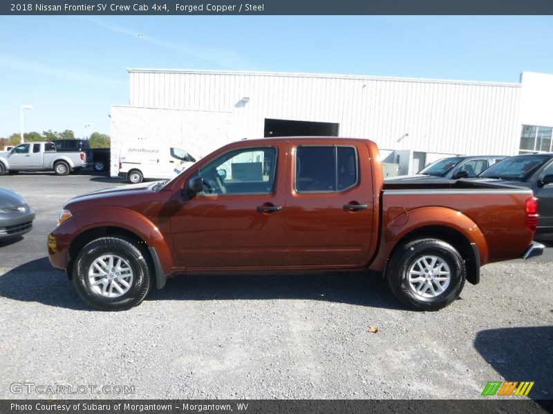  2018 Frontier SV Crew Cab 4x4 Forged Copper