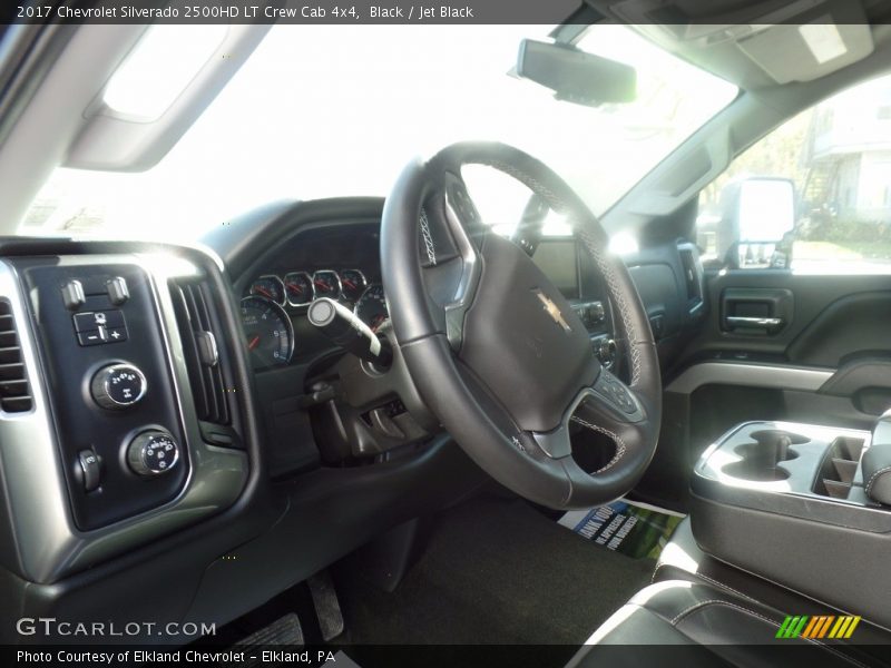 Black / Jet Black 2017 Chevrolet Silverado 2500HD LT Crew Cab 4x4