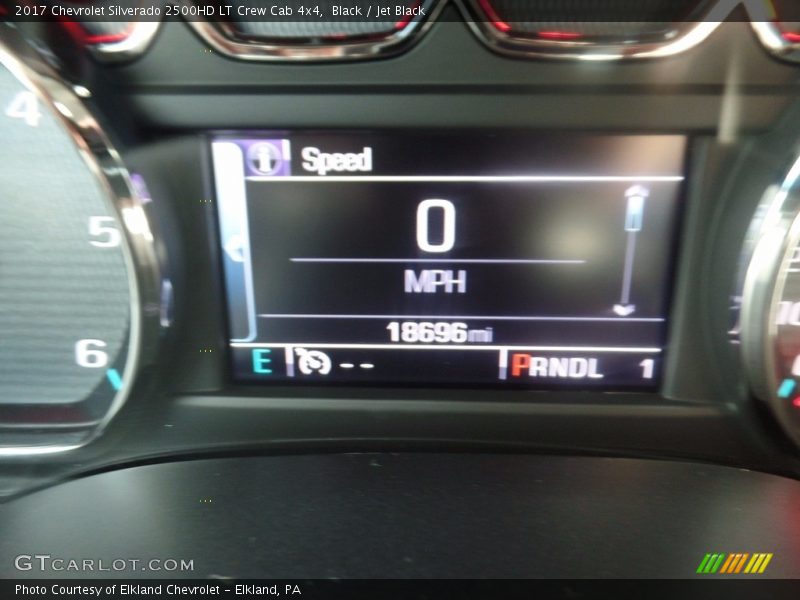 Black / Jet Black 2017 Chevrolet Silverado 2500HD LT Crew Cab 4x4
