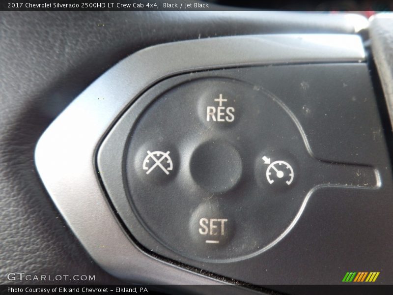 Black / Jet Black 2017 Chevrolet Silverado 2500HD LT Crew Cab 4x4