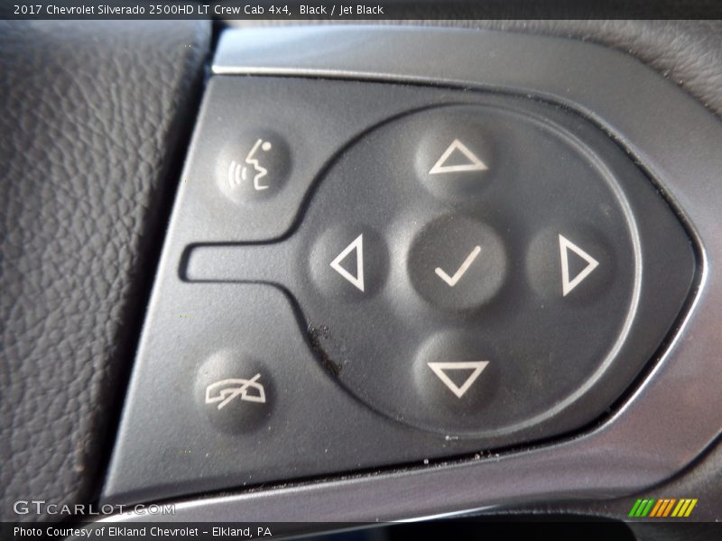 Black / Jet Black 2017 Chevrolet Silverado 2500HD LT Crew Cab 4x4