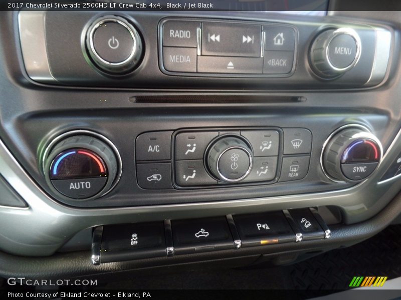 Black / Jet Black 2017 Chevrolet Silverado 2500HD LT Crew Cab 4x4