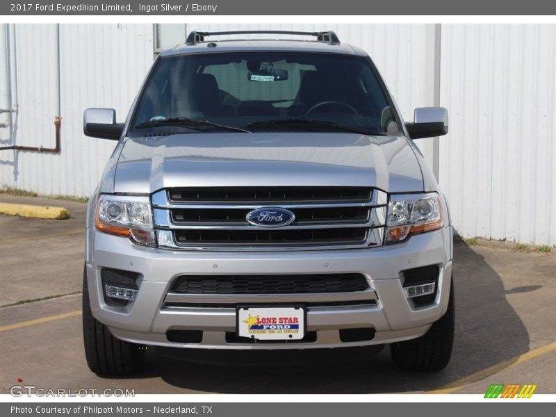 Ingot Silver / Ebony 2017 Ford Expedition Limited