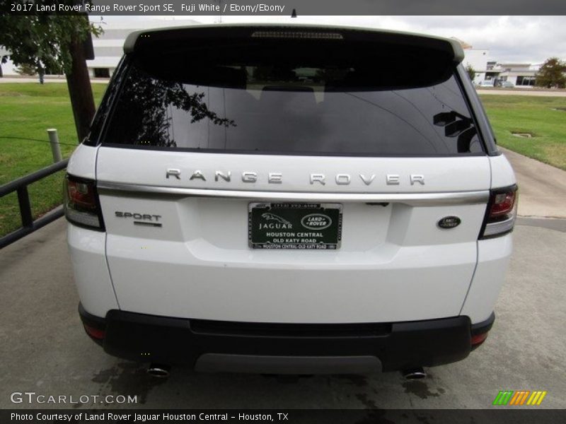 Fuji White / Ebony/Ebony 2017 Land Rover Range Rover Sport SE