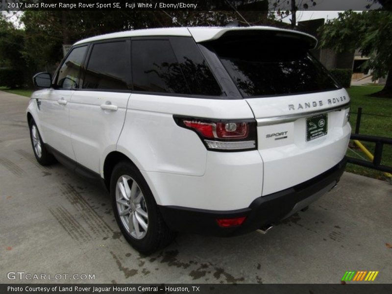 Fuji White / Ebony/Ebony 2017 Land Rover Range Rover Sport SE