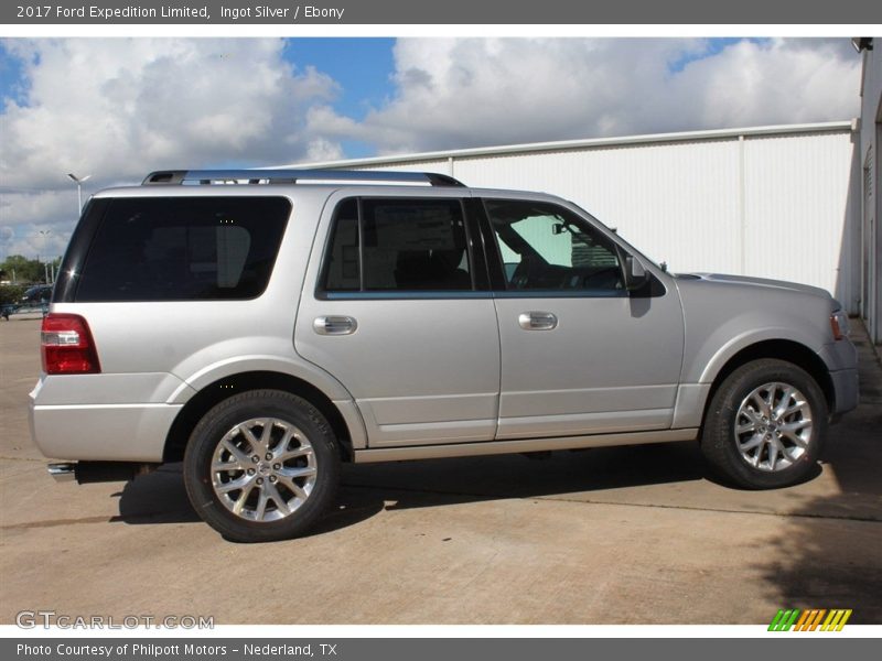 Ingot Silver / Ebony 2017 Ford Expedition Limited