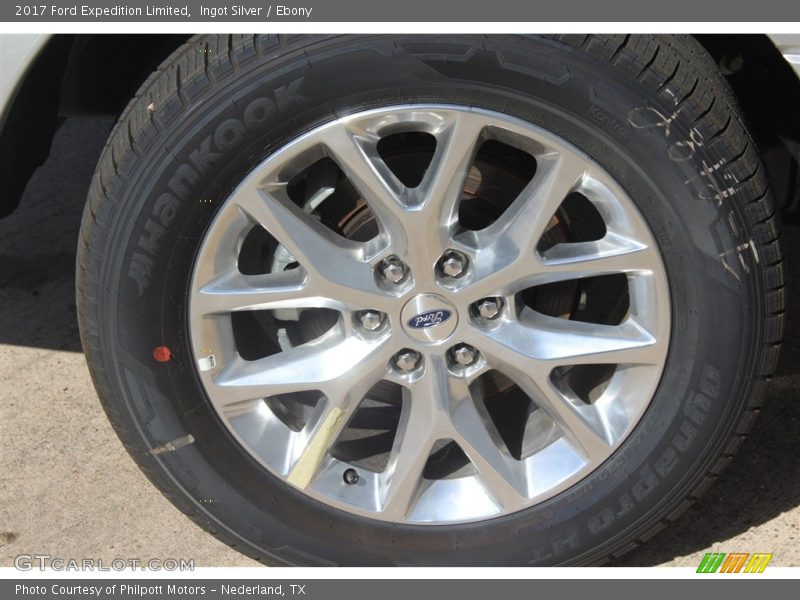 Ingot Silver / Ebony 2017 Ford Expedition Limited