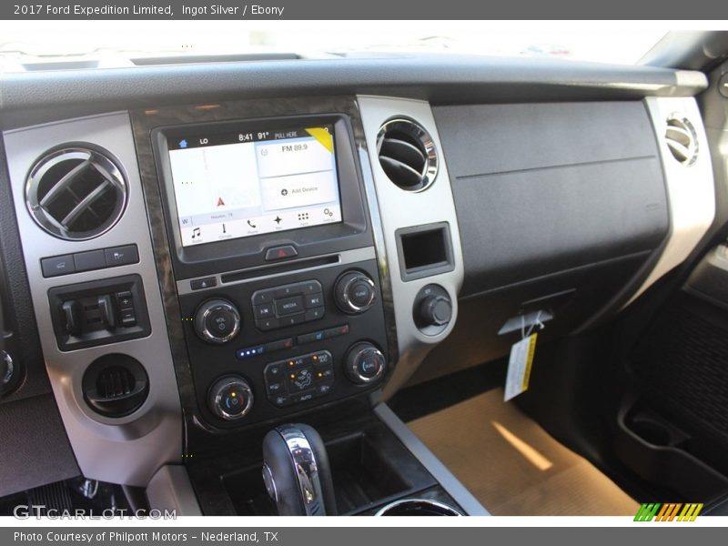 Ingot Silver / Ebony 2017 Ford Expedition Limited