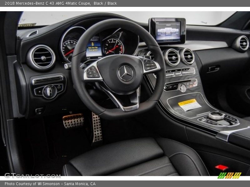 Dashboard of 2018 C 43 AMG 4Matic Coupe