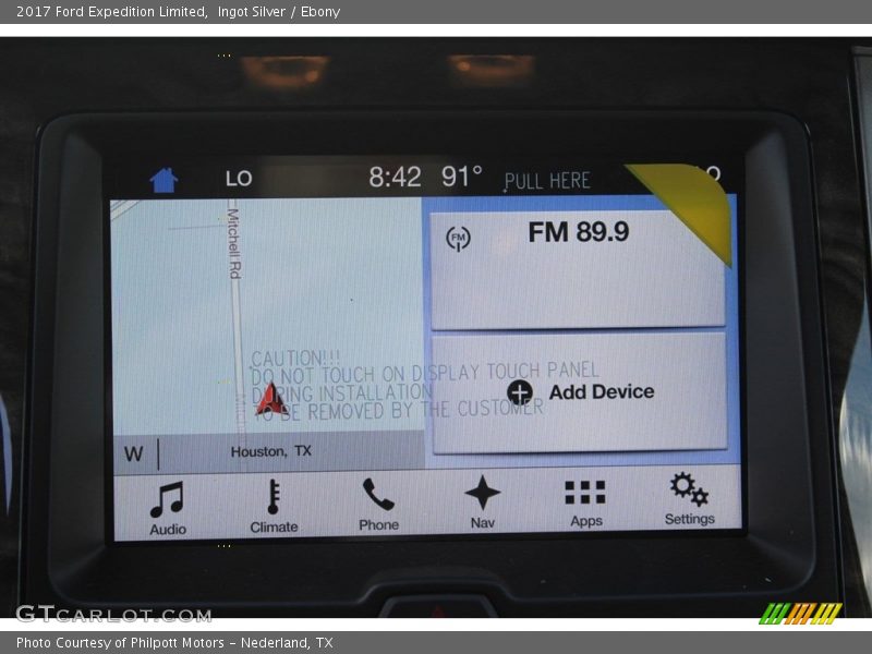 Ingot Silver / Ebony 2017 Ford Expedition Limited