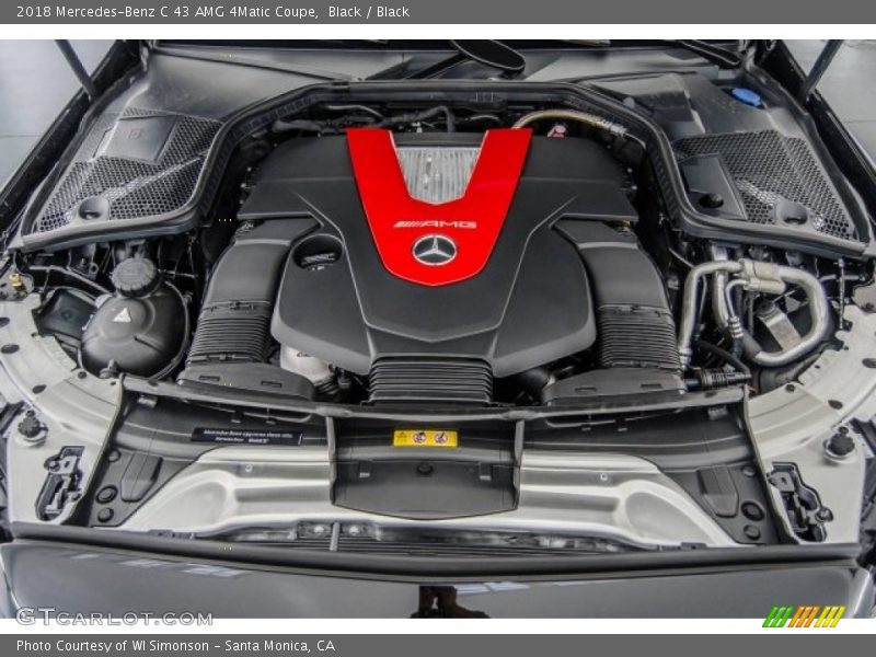  2018 C 43 AMG 4Matic Coupe Engine - 3.0 Liter AMG biturbo DOHC 24-Valve VVT V6