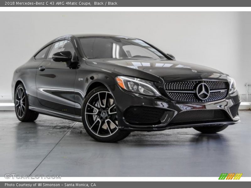 Front 3/4 View of 2018 C 43 AMG 4Matic Coupe