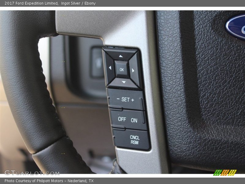 Ingot Silver / Ebony 2017 Ford Expedition Limited