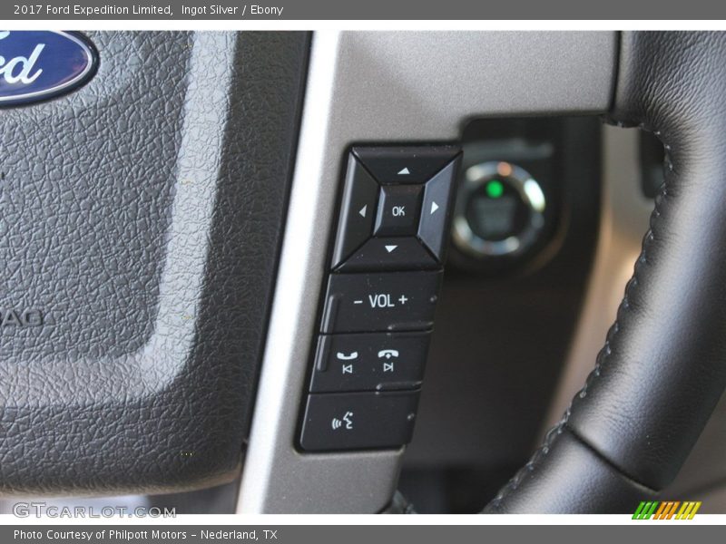 Ingot Silver / Ebony 2017 Ford Expedition Limited