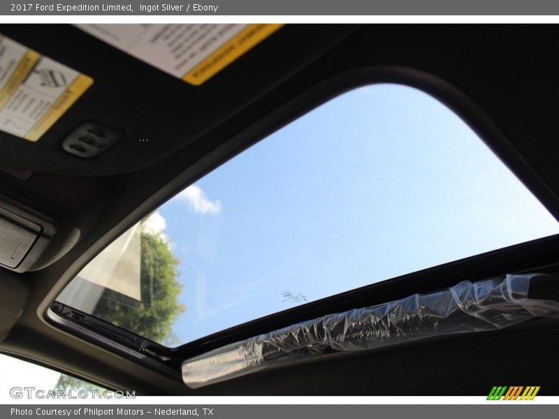 Ingot Silver / Ebony 2017 Ford Expedition Limited