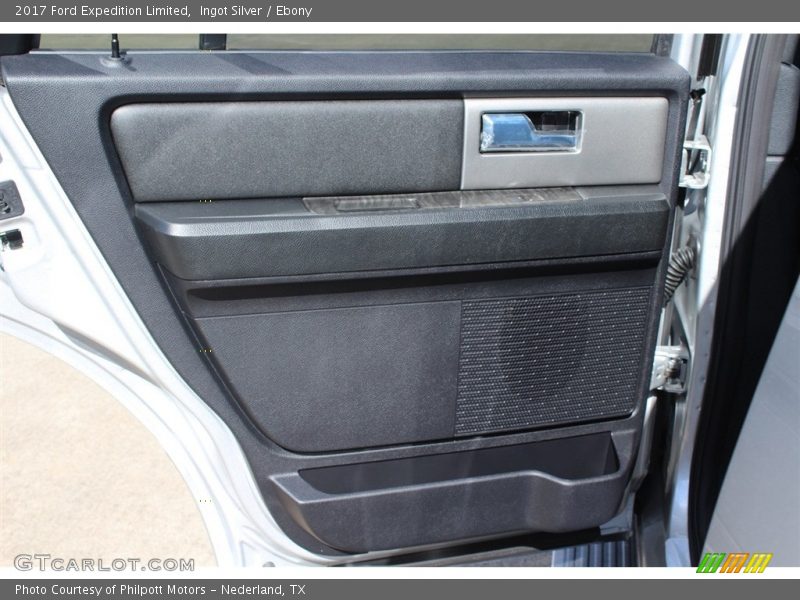 Ingot Silver / Ebony 2017 Ford Expedition Limited