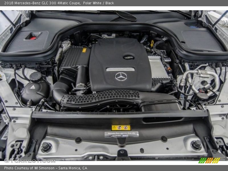  2018 GLC 300 4Matic Coupe Engine - 2.0 Liter Turbocharged DOHC 16-Valve VVT 4 Cylinder