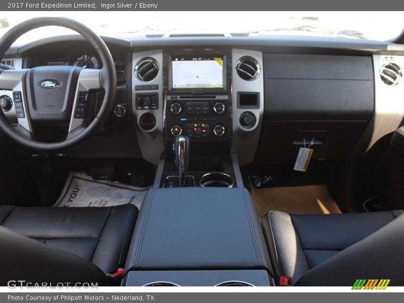 Ingot Silver / Ebony 2017 Ford Expedition Limited