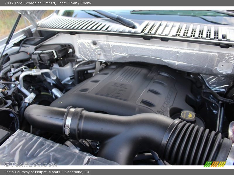 Ingot Silver / Ebony 2017 Ford Expedition Limited