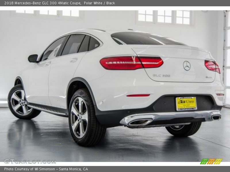 Polar White / Black 2018 Mercedes-Benz GLC 300 4Matic Coupe